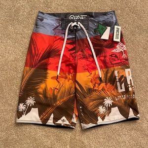 PACSUN L-R-G.COMmunity Swim Shorts